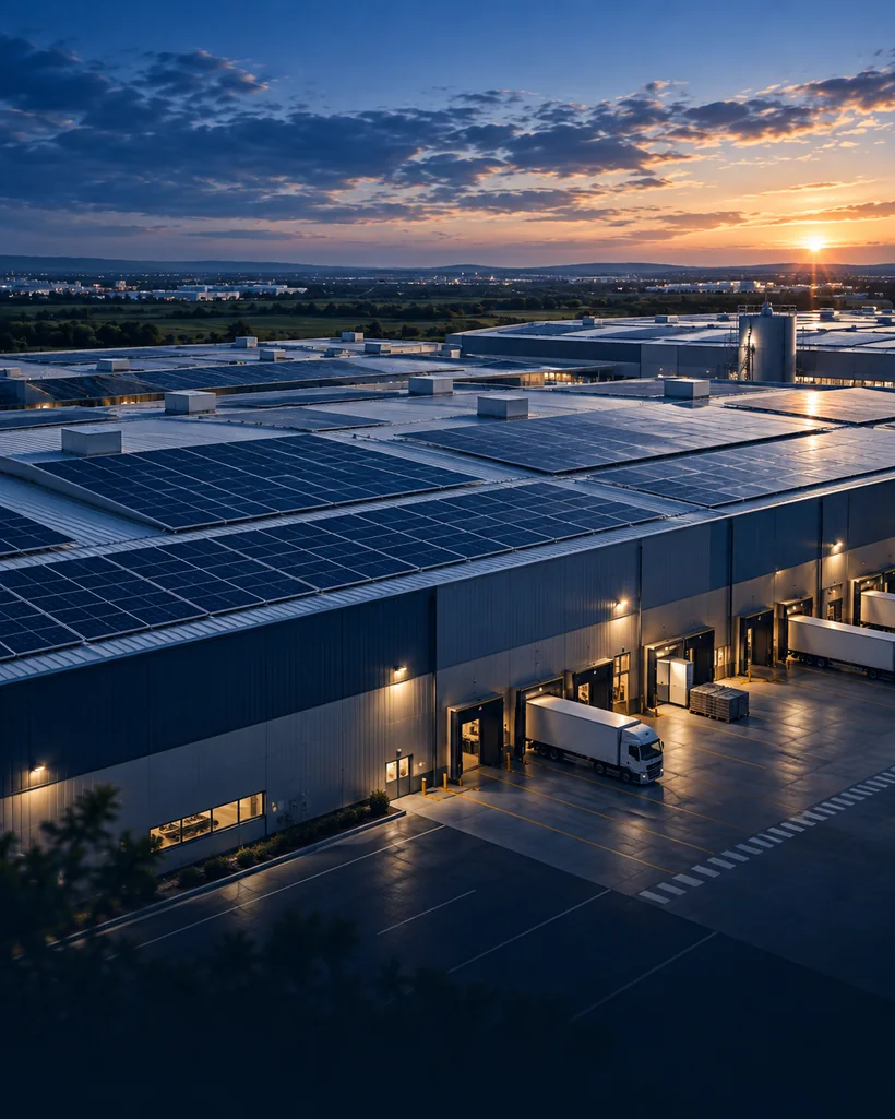 Energia solar industrial